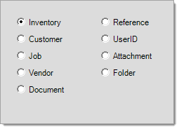 Attachment Selection Options