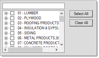 Inquiry > Items Sold History by Account