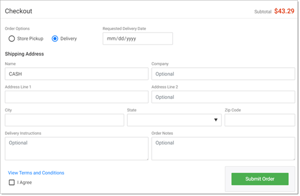 ProLink_Browser_Checkout_Delivery