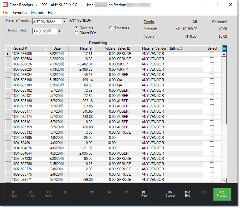 Utilities_Purchasing_Close_Receipts