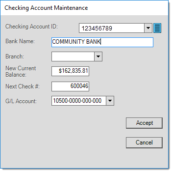 Checking_Account_Maintenance