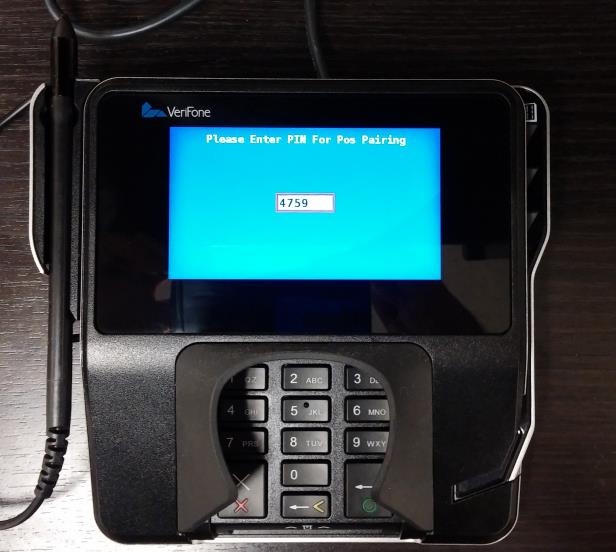 Verifone MX915 Pad (Pairing)