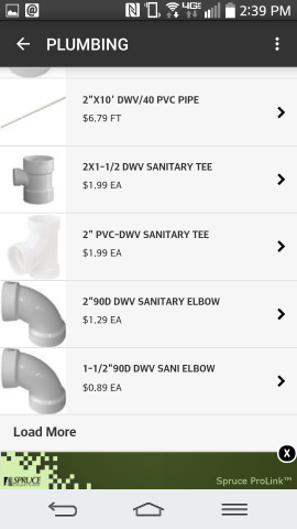 Products Listing (Load More)