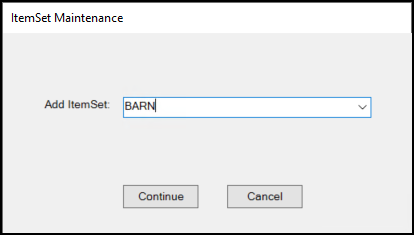 ItemSet_Maintenance_Form