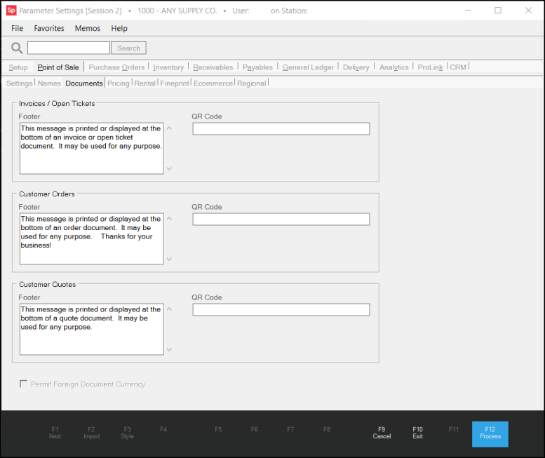 Parameters_POS_Documents