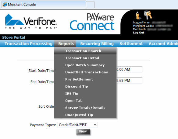 PAYware_reports
