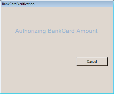 Bankcard Verification
