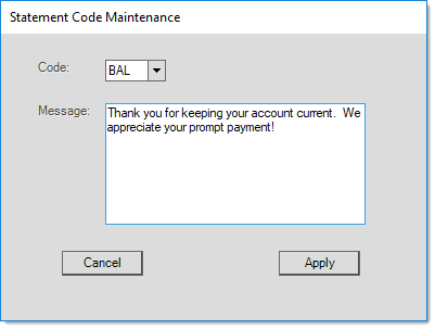 Statement_Code_Maintenance