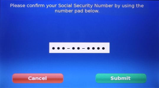 Please Confirm your Social Security Number